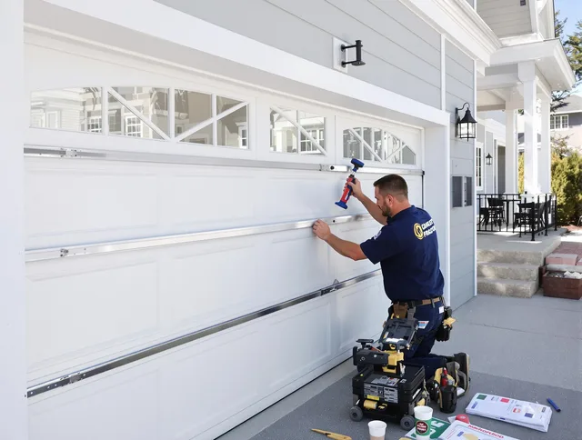 Professional garage door installation by Trumbull Garage Door Repair in Trumbull