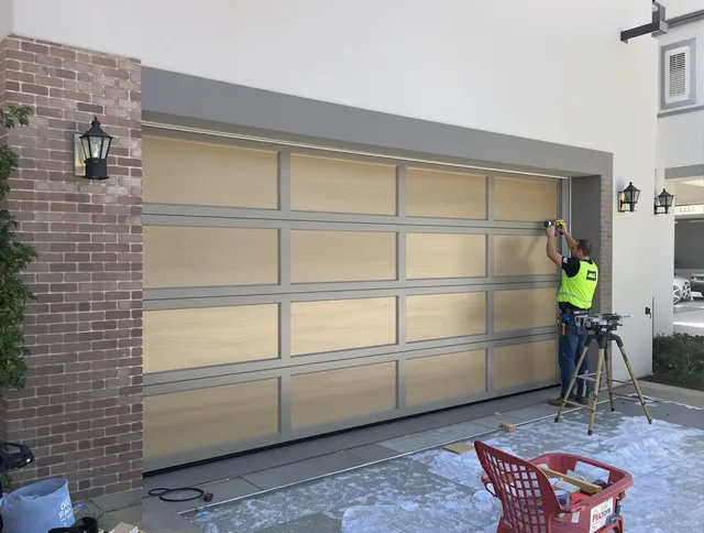 Garage door replacement service by Trumbull Garage Door Repair in Trumbull