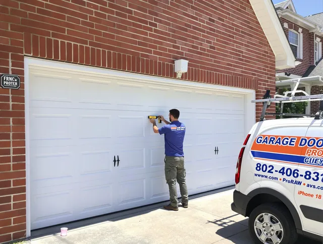 Local garage door repair service by Trumbull Garage Door Repair in Trumbull